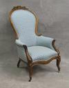 Victorian High-Back Arm Chair After