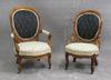 Victorian Side Chairs Before