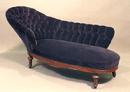 Victorian Tufted Chaise Lounge